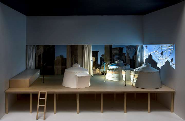 The spectacle of politics - "Tent city" of Shah Pahlavi - Persepolis 1971/2012